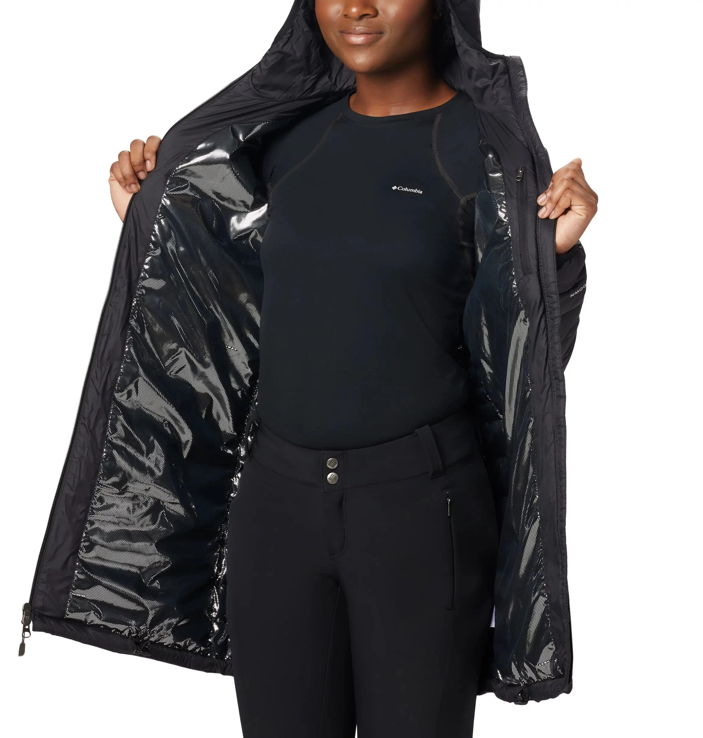 Columbia Women’s Voodoo Falls 590 TurboDown Mid Jacket 2 Columbia Women’s Voodoo Falls 590 TurboDown Mid Jacket - Image 2