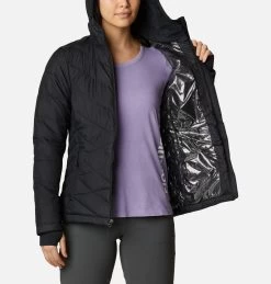 Columbia Women's Heavenly Hooded Jacket -Sports Fashion 1738151 010 a3