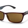 Suncloud Cutout Polarized Sunglasses - Burnished Brown - Mens