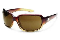 Suncloud Cookie Polarized Sunglasses - Brown Fade Laser Frame - Mens