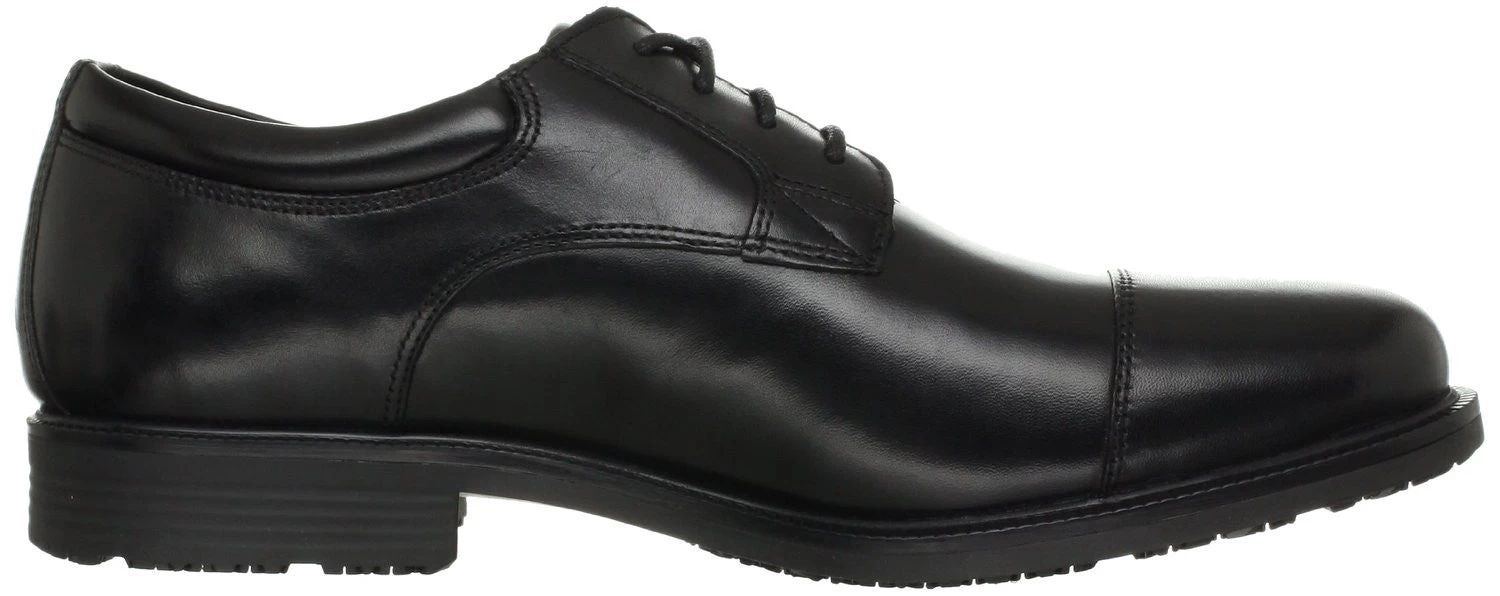 Rockport Essential Details WP Cap Toe Oxford Shoe - Black - Mens 1 Rockport Essential Details WP Cap Toe Oxford Shoe - Black - Mens