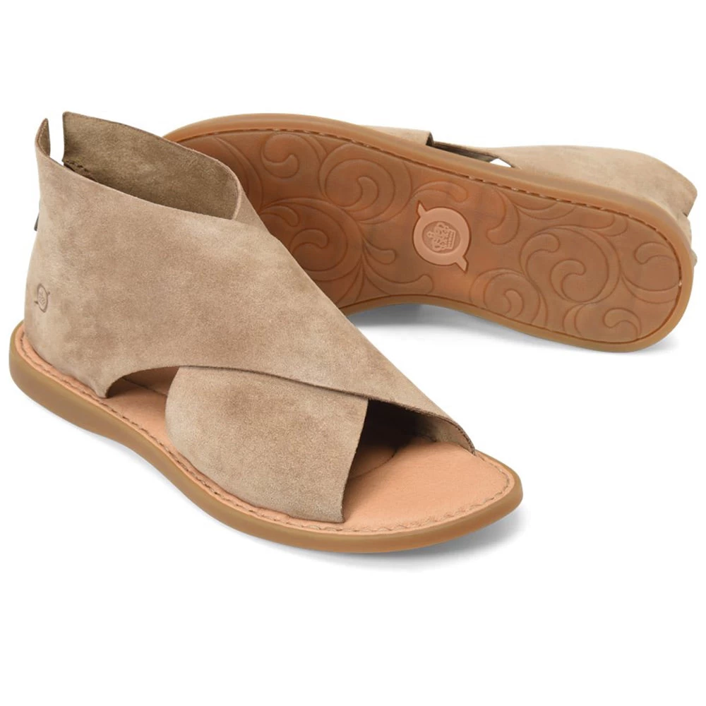 Born Women's IWA Sandal - Taupe (beige/tan) 1 Born Women's IWA Sandal - Taupe (beige/tan)