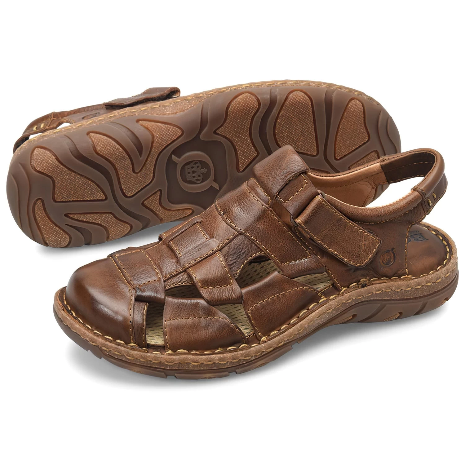 Born Men's CABOT III Sandals - Brown 1 Born Men's CABOT III Sandals - Brown