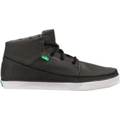 Sanuk Highrise Sidewalk Surfers Footwear - Black - Mens