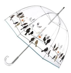 Totes Clear Bubble Umbrella - Geo Boxes -Sports Fashion Totes09623 C57 1