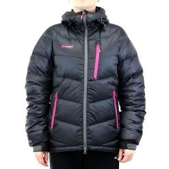 Bergans Of Norway Memurutind Down Lady Jacket - Black/Hot Pink - Womens