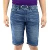 Buffalo By David Bitton Casper-X Jean Shorts - Veined And Blasted - Mens