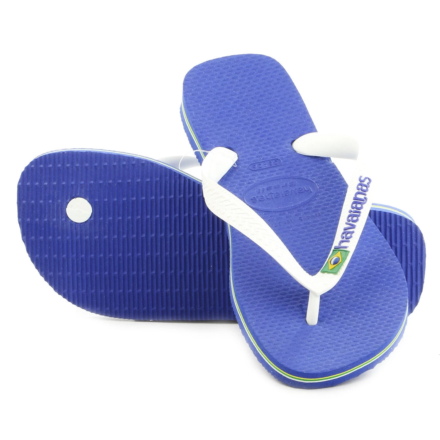 Havaianas Brasil Logo Thong Flip Flop Sandal - Coffee/Orange - Womens 2 Havaianas Brasil Logo Thong Flip Flop Sandal - Coffee/Orange - Womens - Image 2