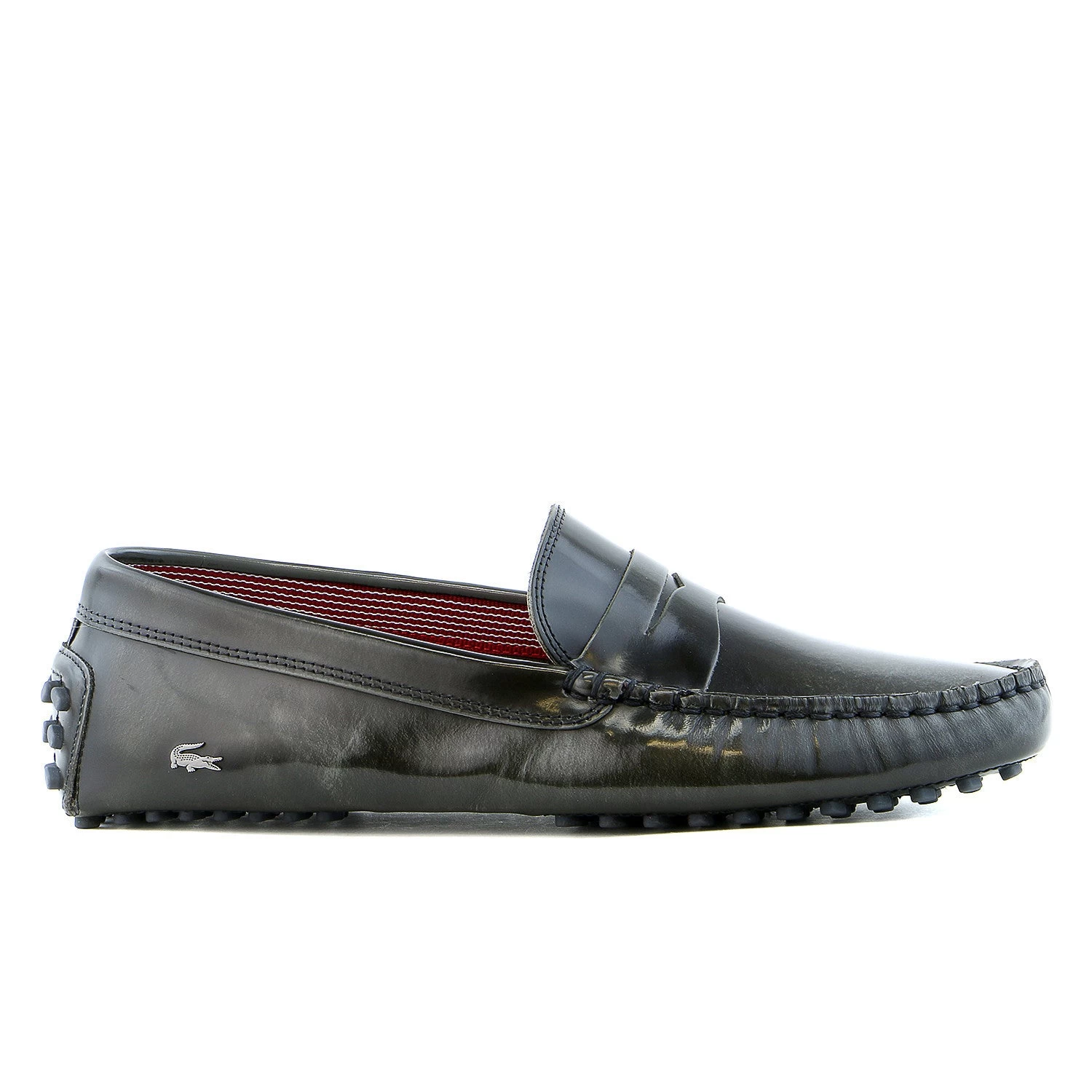Lacoste Concours 15 SRM Driver Moccasin Loafer Fashion Shoe - Dark Brown - Mens 2 Lacoste Concours 15 SRM Driver Moccasin Loafer Fashion Shoe - Dark Brown - Mens - Image 2
