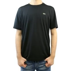 Lacoste Ultra Dry Solid Athletic T-Shirt Tee - Red Currant Bush - Mens -Sports Fashion lacosteTH5228 031 1