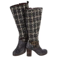 L'Artiste By Spring Step Tweed Boot - Women's