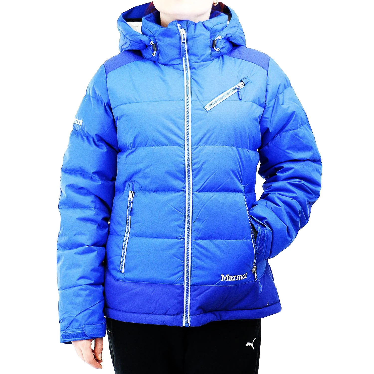 Marmot Sling Shot Down Jacket - Dark Steel/Black - Womens 2 Marmot Sling Shot Down Jacket - Dark Steel/Black - Womens - Image 2