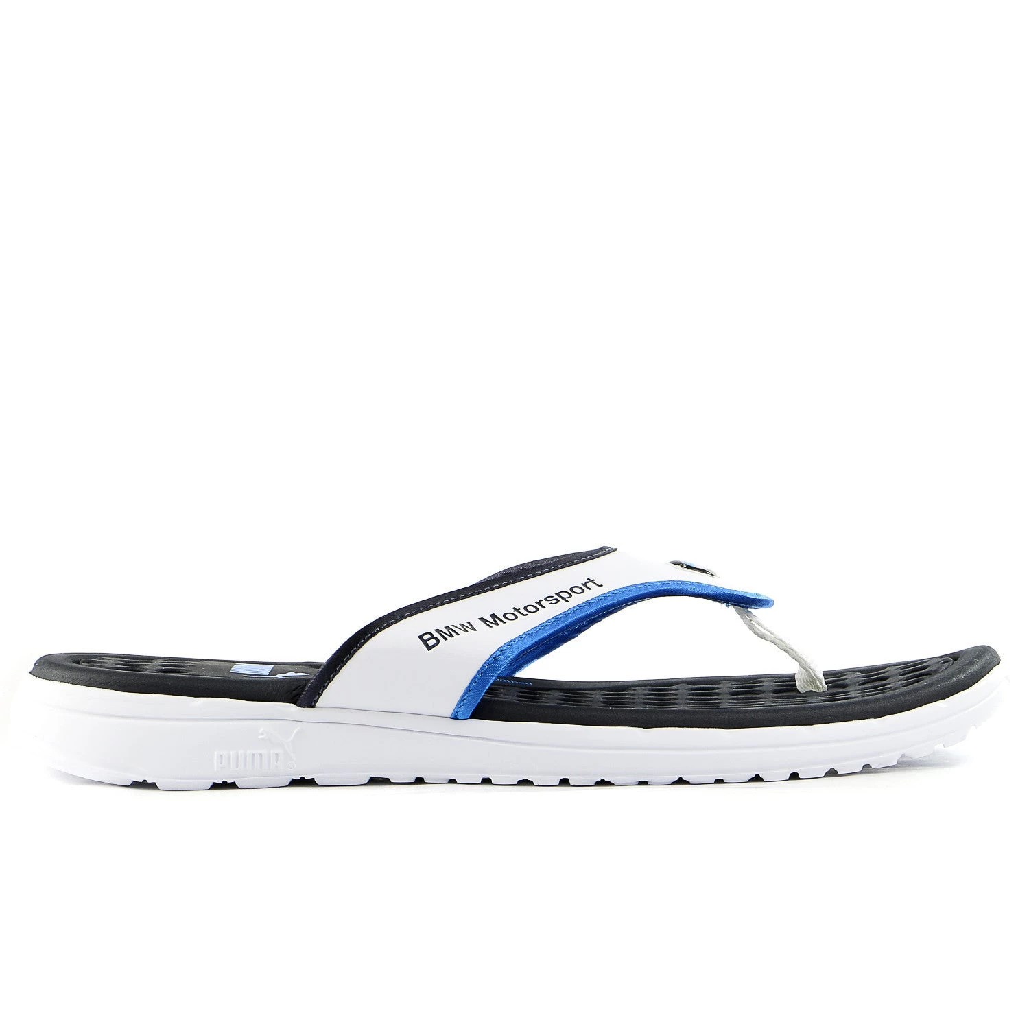 Puma BMW Slip-In Thong Sandal - White/BMW Blue/Red - Mens 2 Puma BMW Slip-In Thong Sandal - White/BMW Blue/Red - Mens - Image 2
