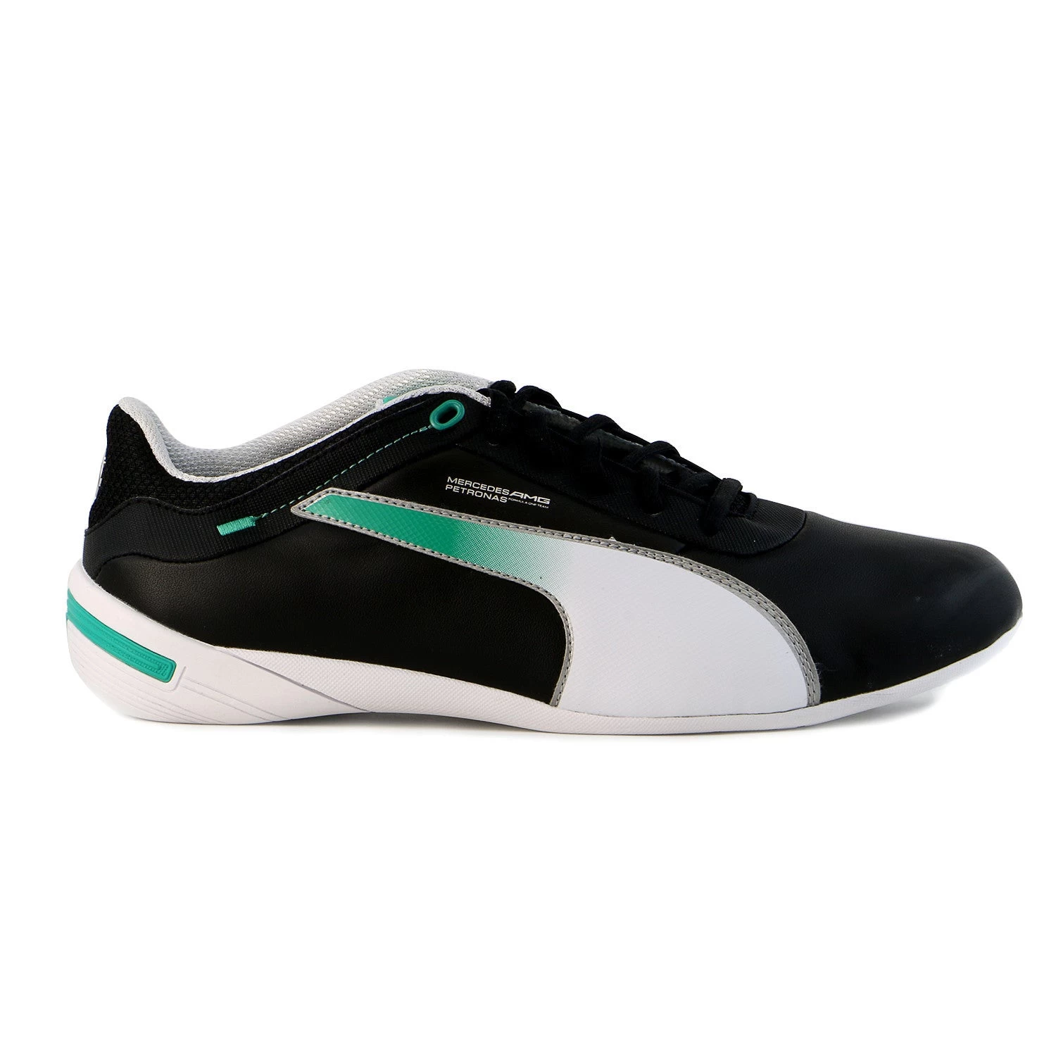 Puma Touring Cat Mercedes Grid Motorsport Fashion Shoe - White/Puma Silver/Biking Red - Mens 2 Puma Touring Cat Mercedes Grid Motorsport Fashion Shoe - White/Puma Silver/Biking Red - Mens - Image 2