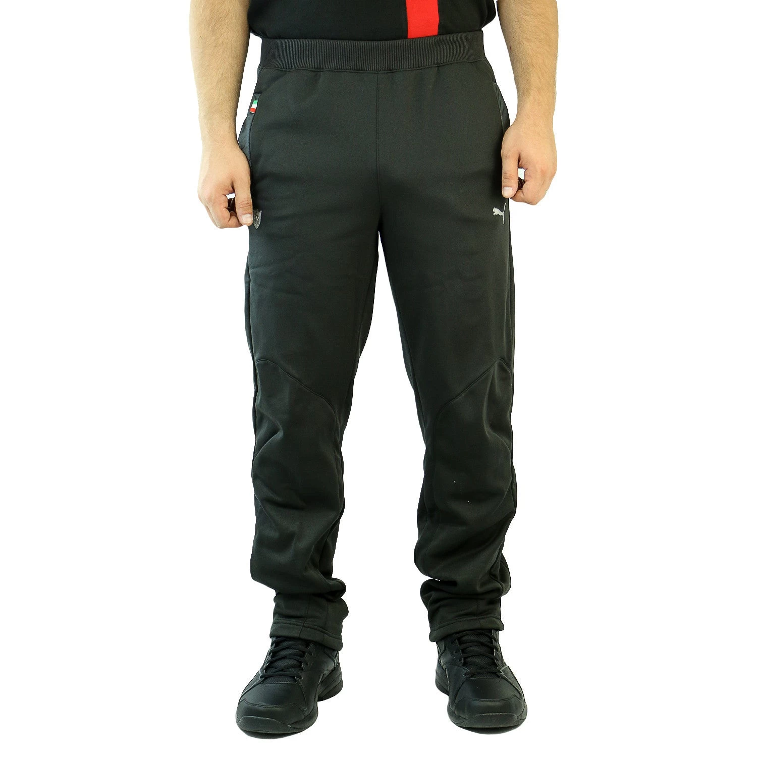 Puma Ferrari Track Pants - Black - Mens 1 Puma Ferrari Track Pants - Black - Mens