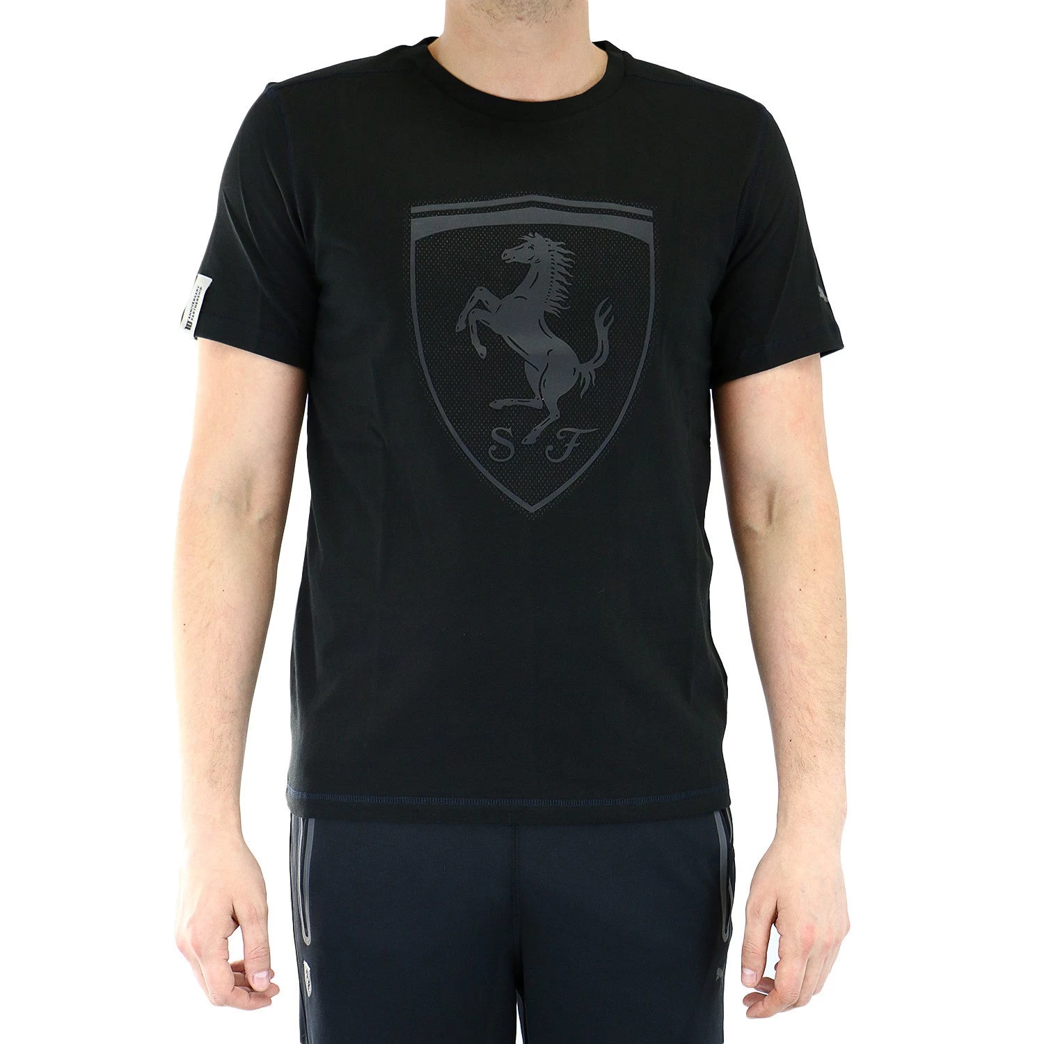 Puma Ferrari Fashion T-Shirt Fan Tee - Black - Mens 1 Puma Ferrari Fashion T-Shirt Fan Tee - Black - Mens