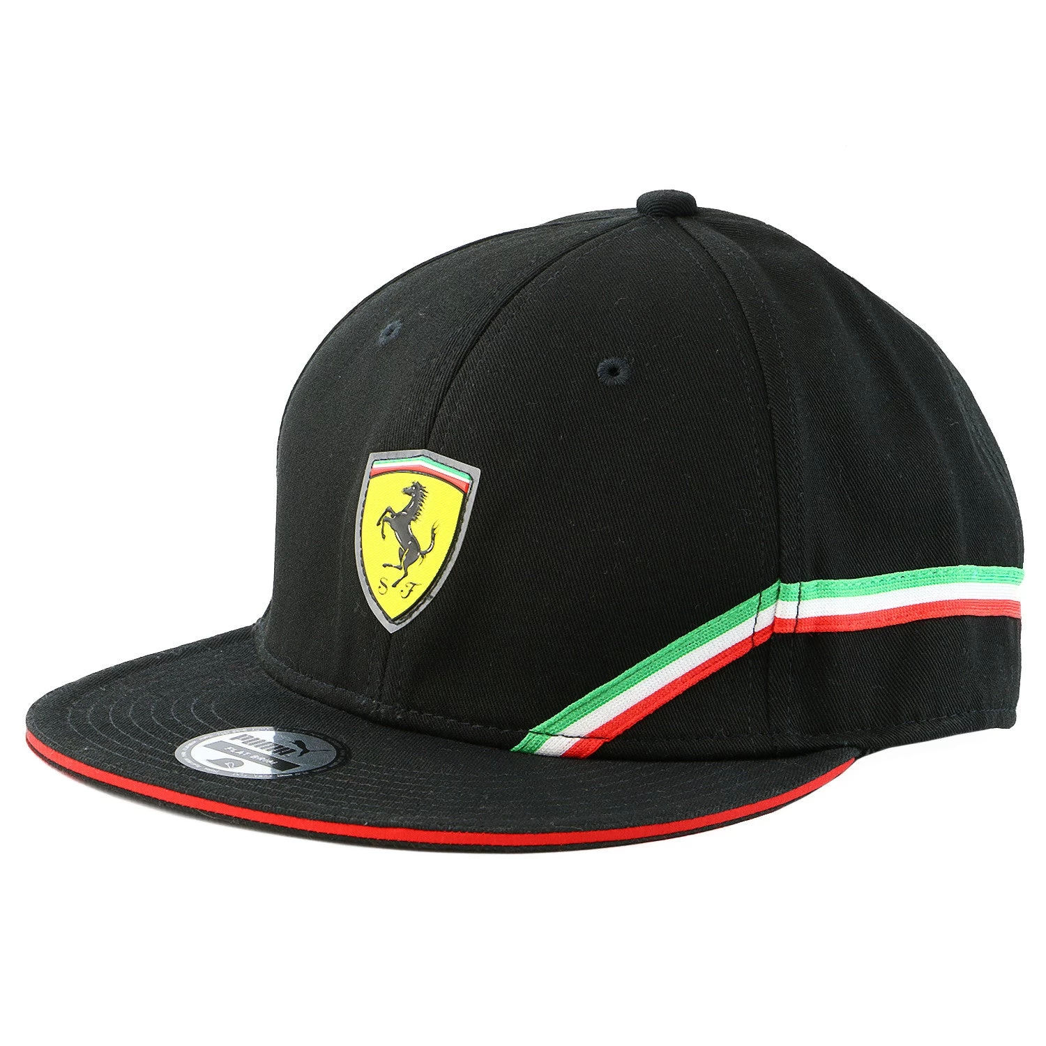 Puma Ferrari SF Trucker Adjustable Hat - Black - Mens 1 Puma Ferrari SF Trucker Adjustable Hat - Black - Mens