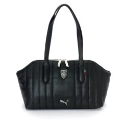 Puma LS Shoulder Bag - Black - Womens