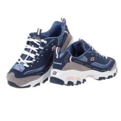 Skechers Sport D'Lites Memory Foam Lace-up Sneaker - Women's -Sports Fashion skechers 7 14 17 24