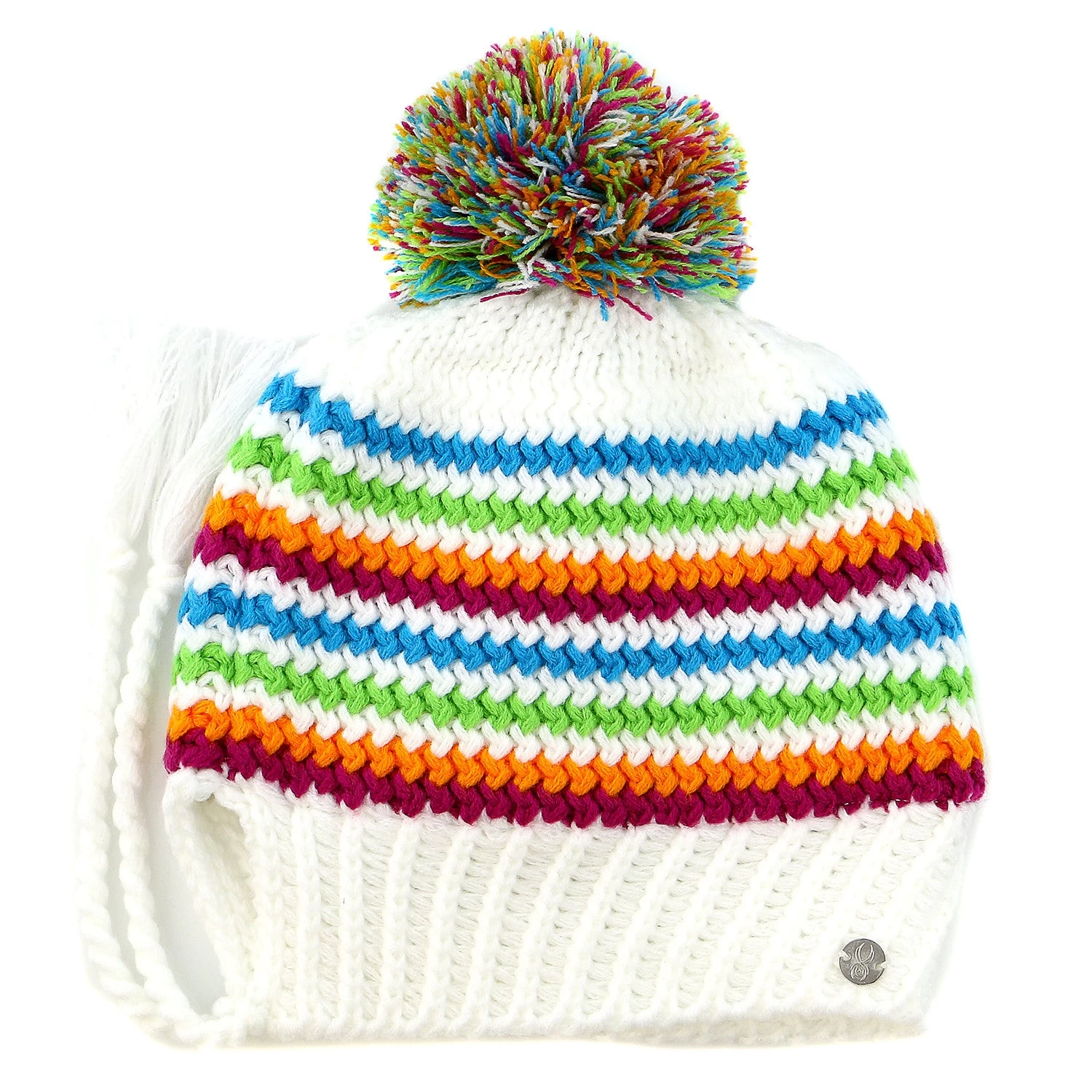 Spyder Bittersweet Hat - White/Multy - Womens 1 Spyder Bittersweet Hat - White/Multy - Womens