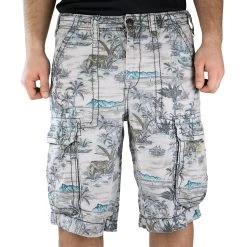 True Religion Issac Big T Cargo Short - Pacific Palm - Mens