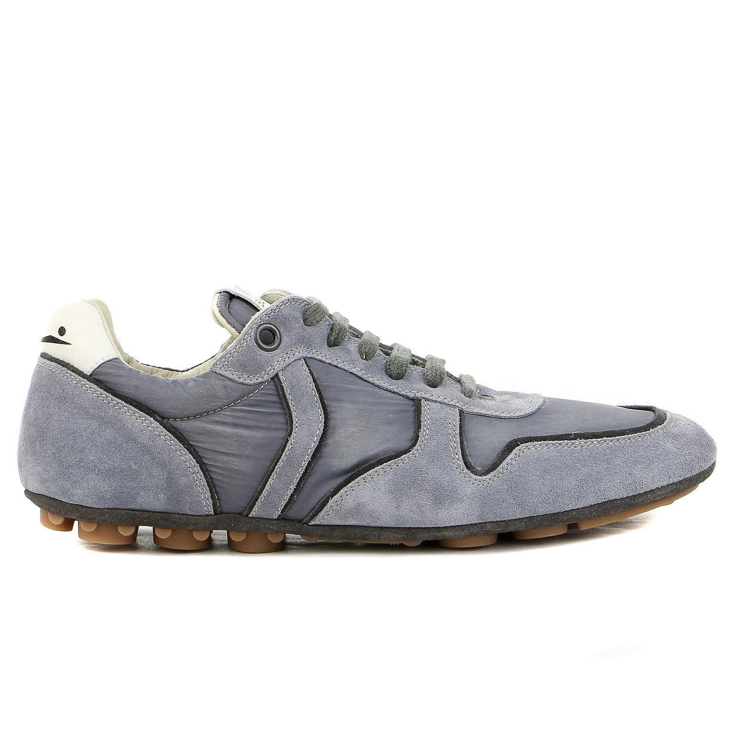 Voile Blanche 220 GR Leather Velour Ultralight Fashion Sneaker Shoe - Black - Mens 2 Voile Blanche 220 GR Leather Velour Ultralight Fashion Sneaker Shoe - Black - Mens - Image 2